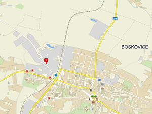 Mapa - Boskovice, Chrudichromská 16a
